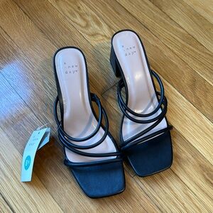 Black A New Day Short Heel Size 8 1/2